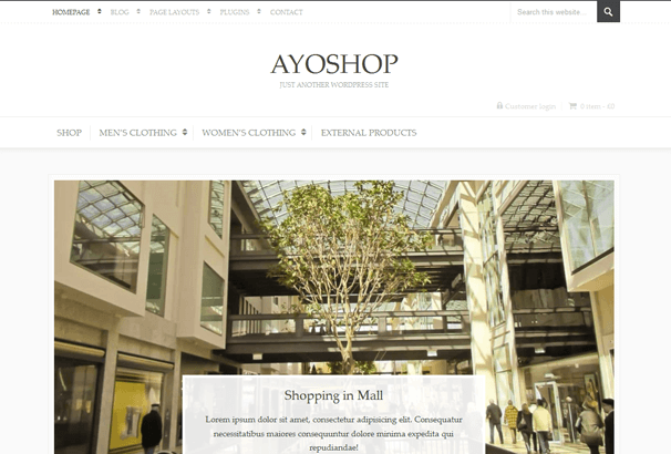 AyoShop-WooCommerce-WP-Free-Theme